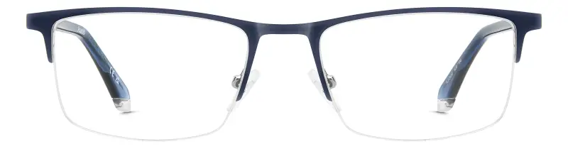 Uomo Polaroid PLD D599 KU0 Montature da vista Metallo Blu Squadrata Normale miniatura 2