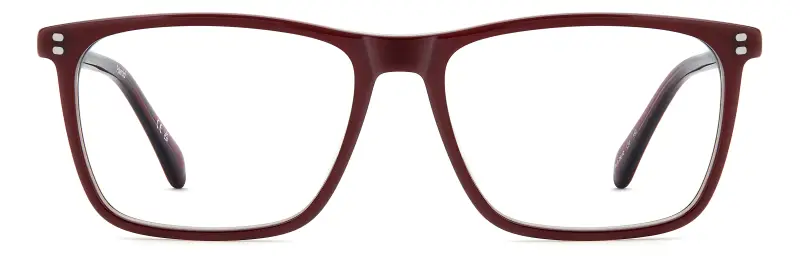 Uomo Polaroid PLD D610 LHF Montature da vista Acetato Bordeaux Squadrata Normale miniatura 2