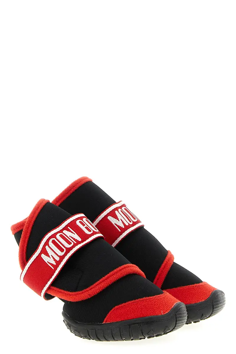 Poldo X Moonboot Scarpine Antiscivolo 'Poldo' Rosso