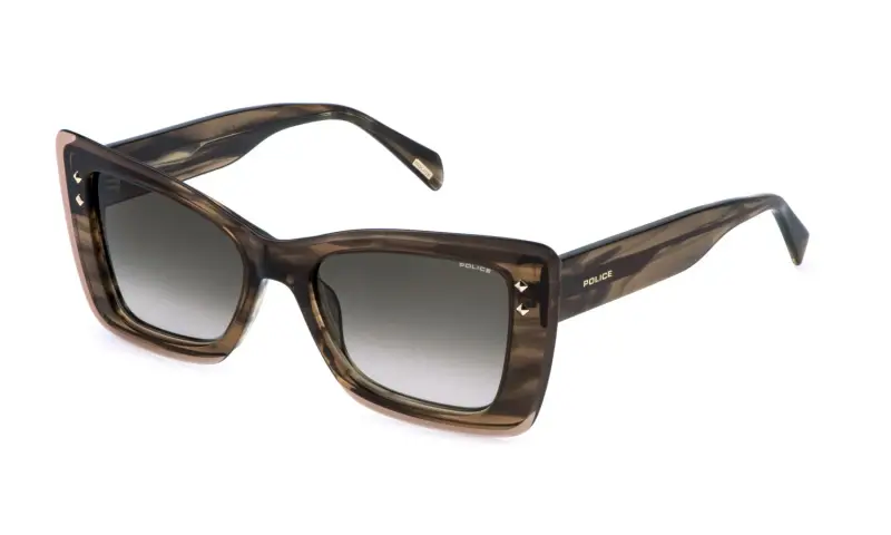 Police Occhiali da sole Donna Verde 3456028