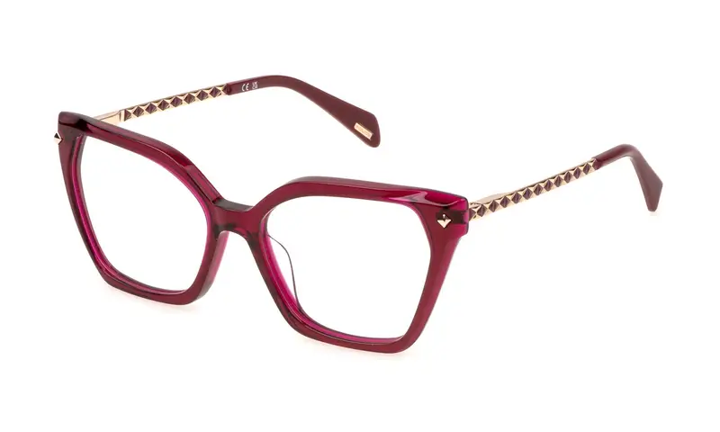 Police Donna VPLN55 SPHINX 3  09WF Montature da vista Acetato   Squadrata