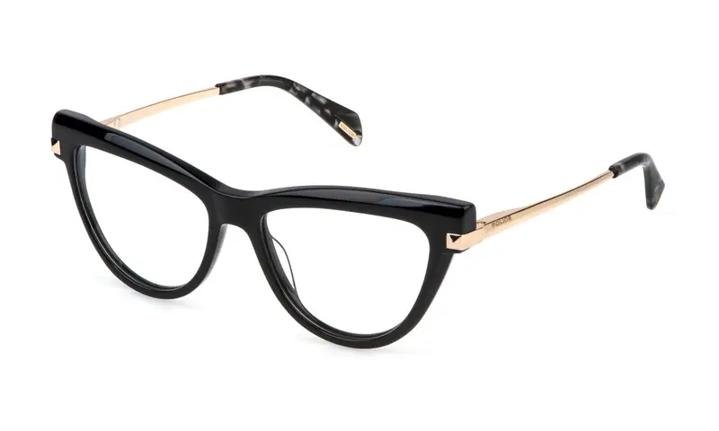 Police Donna VPLP49 STARLIGHT 3  700 Montature da vista Acetato Nero  Farfalla