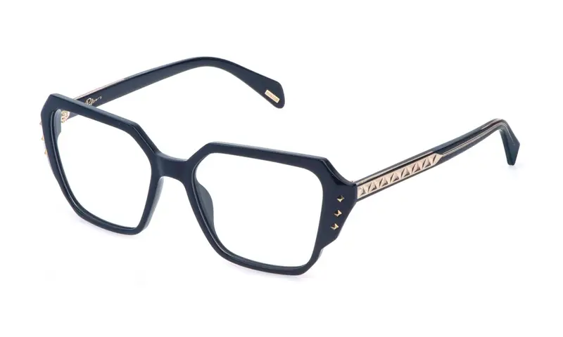 Police Donna VPLR20 SUPERSTAR 5  06WT Montature da vista Acetato Verde  Squadrata