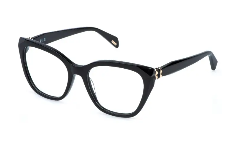 Donna VPLT01 0700 Montature da vista Acetato Nero Farfalla