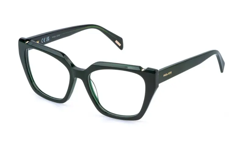 Donna VPLT02 06RN Montature da vista Acetato Verde Farfalla
