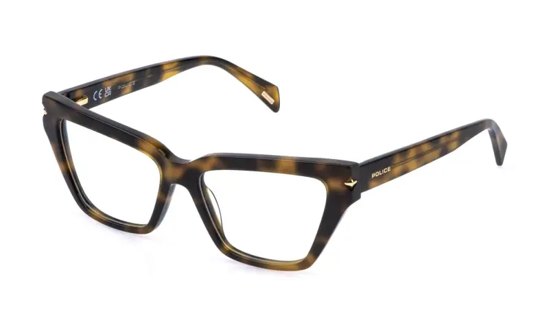 Donna VPLT03 0710 Montature da vista Acetato Havana Cat Eye
