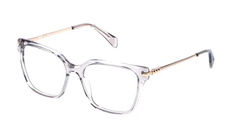 Donna VPLT04 04G0 Montature da vista Acetato Grigio Farfalla