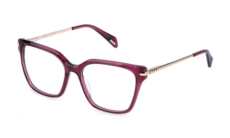 Donna VPLT04 STARGAZER 1 0D66 Montature da vista Acetato Viola Farfalla
