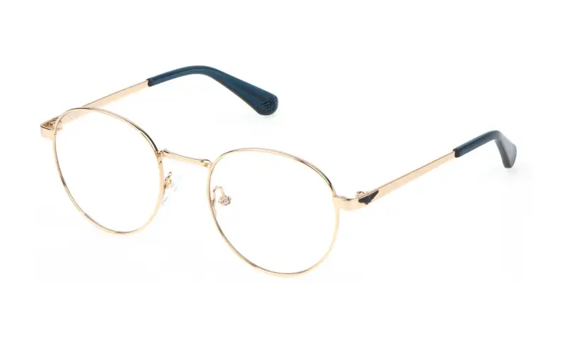 Junior Police VK581 TAILWIND JR 2 300 Montature da vista Metallo Oro Rotonda