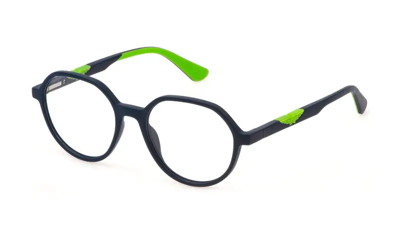 Police Junior VK139 ORIGINS JR 9  0R22 Montature da vista Iniettato Blu  Geometrica