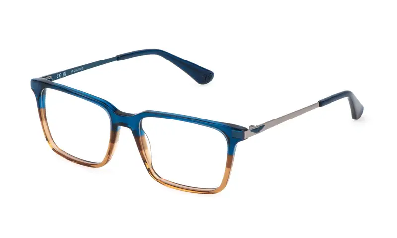 Police Junior VK142 TAILWIND JR 1  01BA Montature da vista Acetato Blu  Squadrata