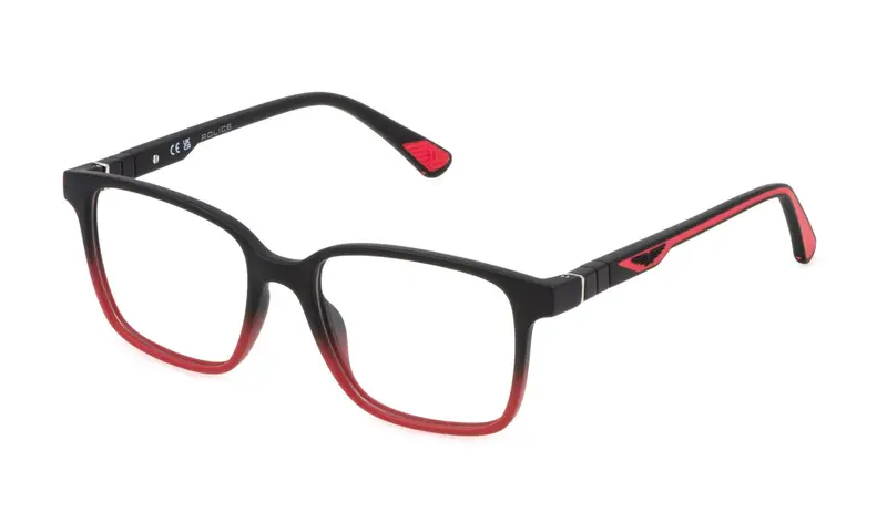 Police Junior VK147 STEM JR 2  096S Montature da vista Iniettato Nero  Rotonda