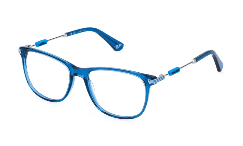 Junior VK174 0AGQ Montature da vista Acetato Blu Squadrata