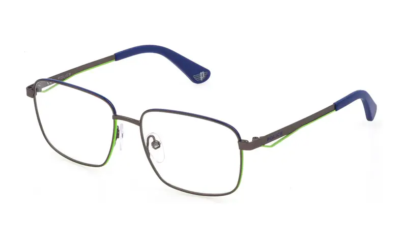 Police Junior VK563 JUMP JR 2  622 Montature da vista Metallo Grigio  Squadrata