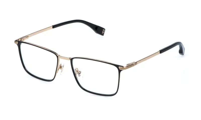 Police Montature da vista Uomo VPLR64 GRIND 6 301 Metallo Oro