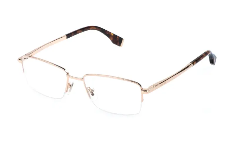 Uomo Police VPLR68 ELITE 2 300 Montature da vista Metallo Oro Squadrata