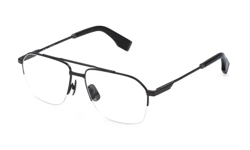 Police Montature da vista Uomo Grigio in Metallo VPLR71 MERCURY LITE 2