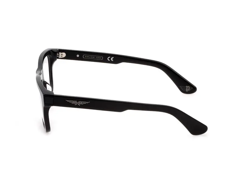 Police Uomo VPLE37N ORIGINS BULLET 1 700 Montature da vista Acetato Nero Squadrata miniatura 2