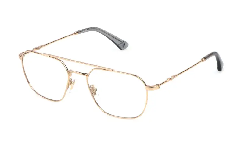 Uomo VPLP08 0300 Montature da vista Metallo Oro Squadrata