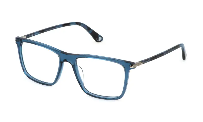 Uomo VPLP12 0T31 Montature da vista Acetato Blu Squadrata