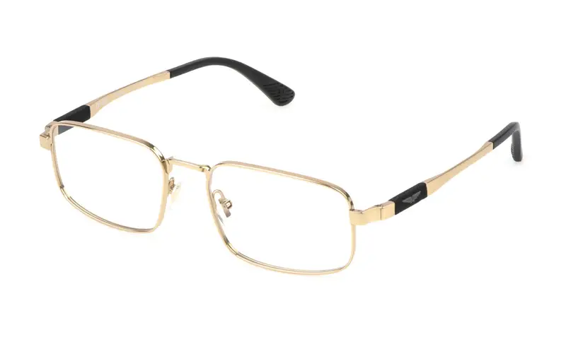 Police Uomo VPLP17 RANGER 4  300 Montature da vista Metallo Oro  Squadrata