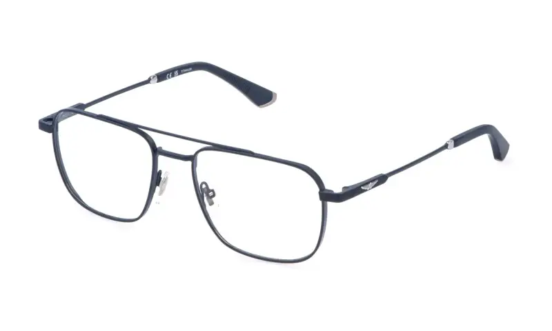 Uomo VPLQ75 0L63 Montature da vista Metallo Blu Squadrata