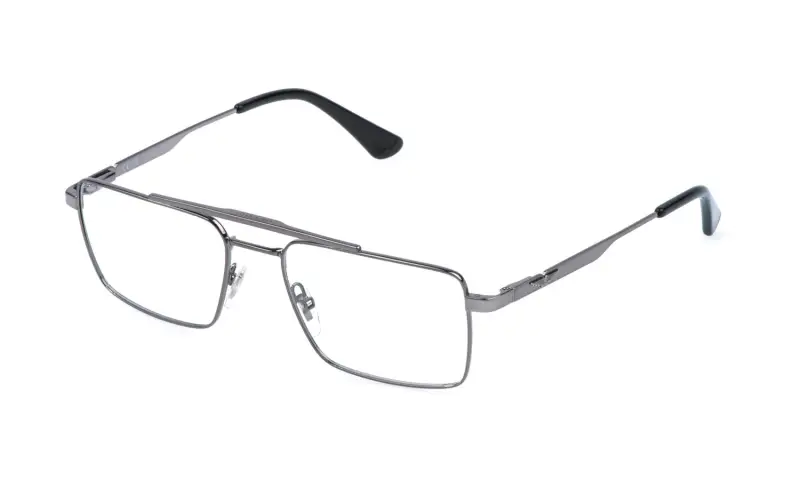 Uomo VPLR61 ORIGINS LITE 38 509 Montature da vista Metallo Grigio Squadrata