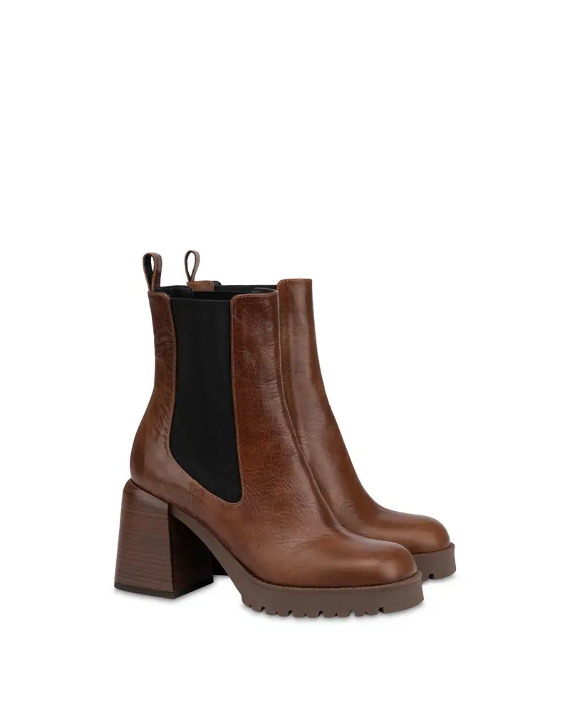 Beatles Annie in Vitello LEGNO, Pollini Marrone miniatura 2