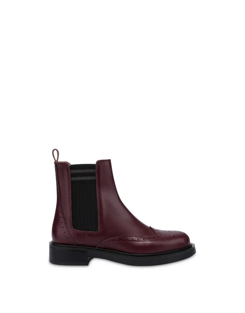 Beatles Cambridge in Vitello AMARANTO, Pollini Rosso