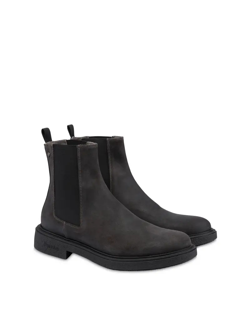 Beatles Gentlemen's Club In Crosta Ingrassata GRIGIO, Pollini Nero miniatura 2