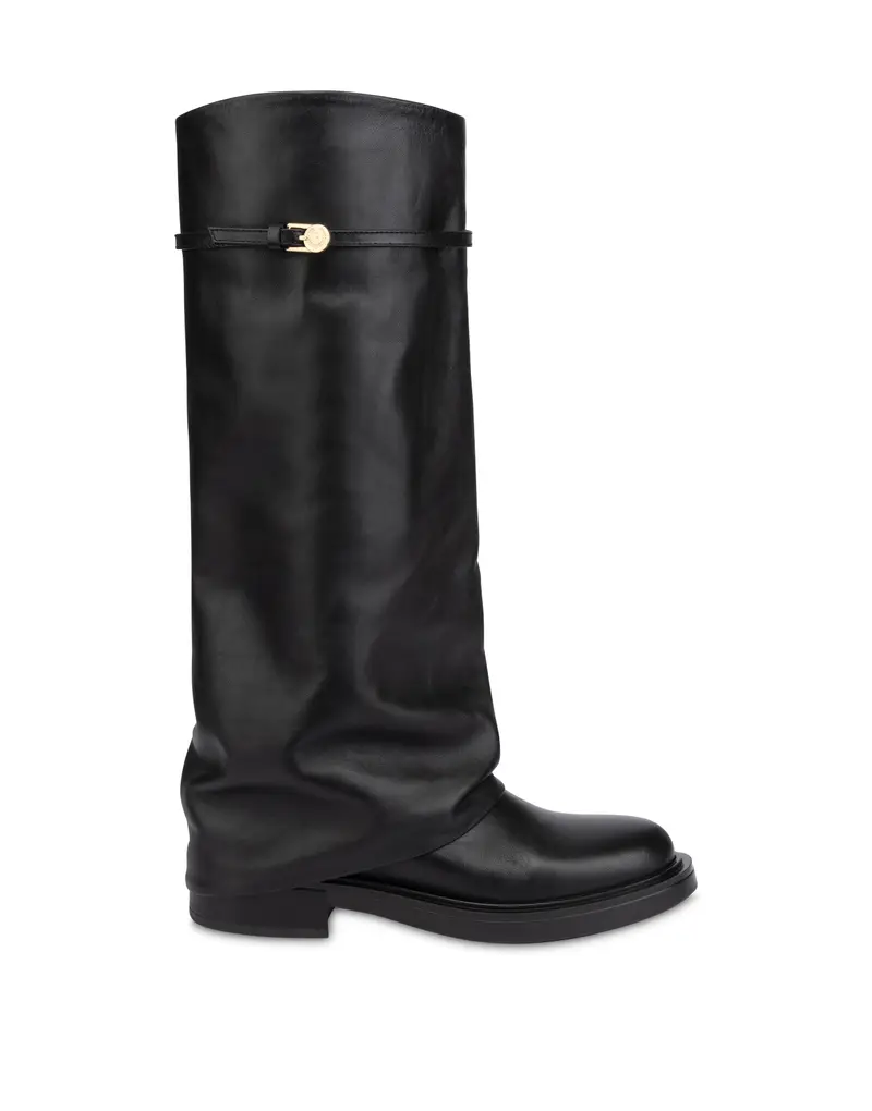 Boot Cambridge in Nappa NERO, Pollini