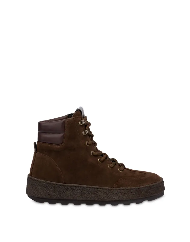 Bootie Greenwich in Crosta EBANO, Pollini Marrone