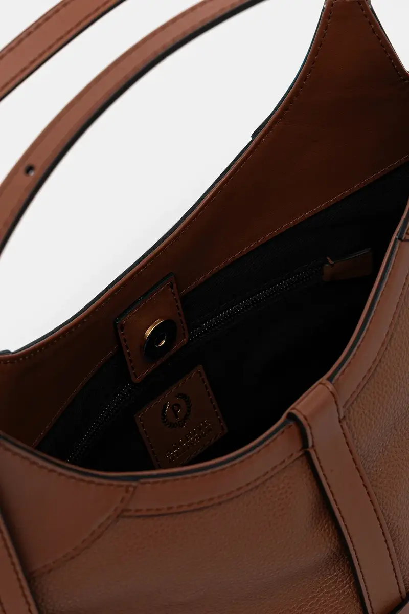 Pollini Borsa a mano Marrone 3843290 miniatura 5