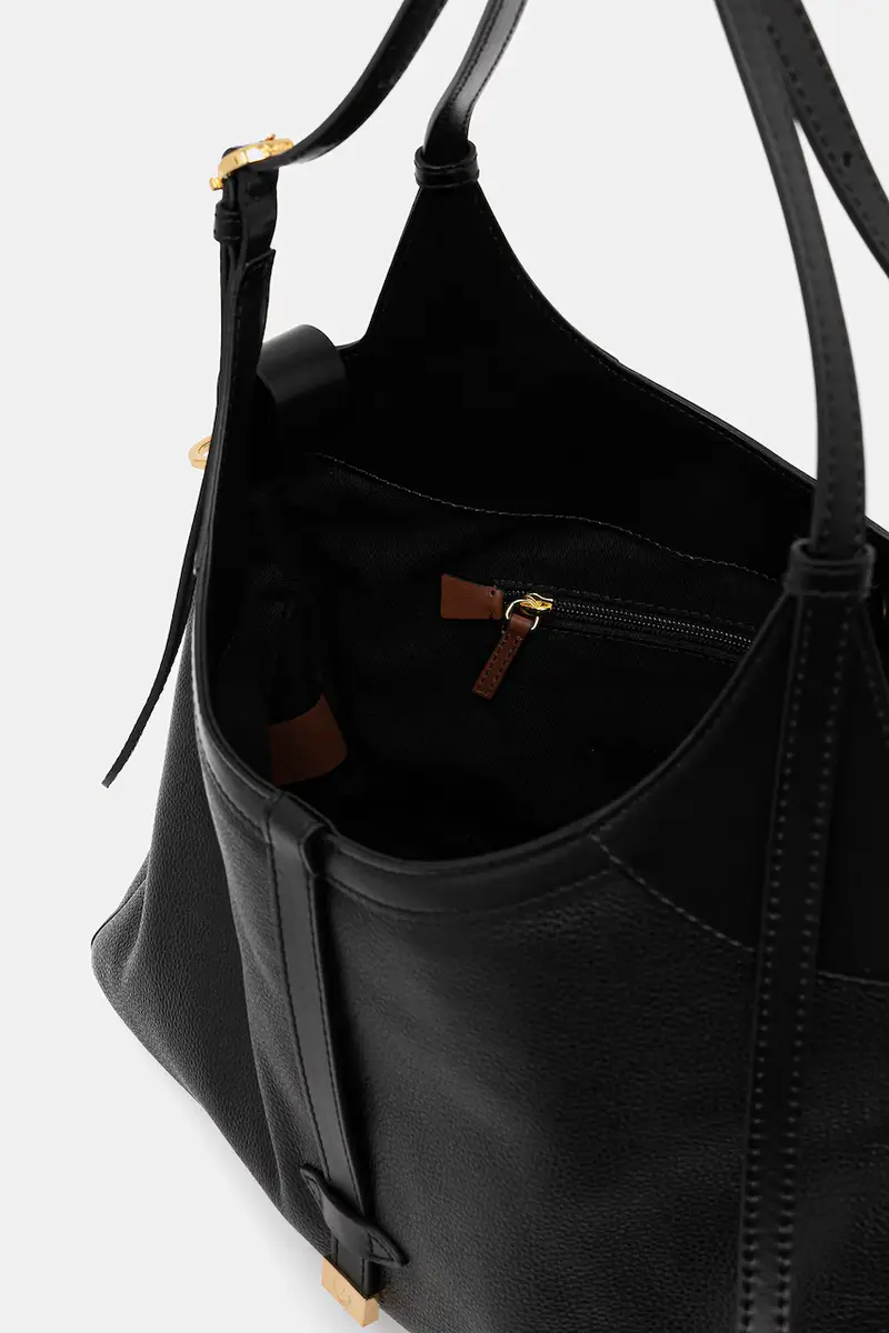 Pollini Borsa a mano Nero 3846978 miniatura 5