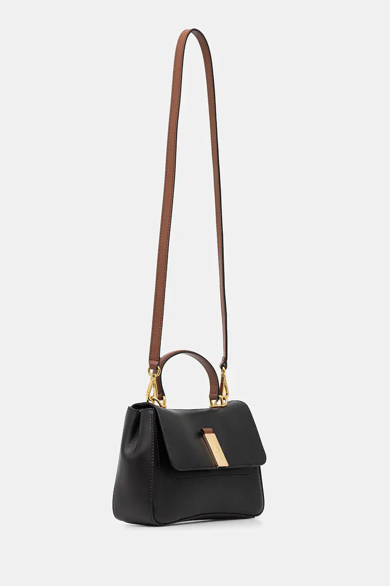 Pollini Borsa a mano Nero 3846800 miniatura 2