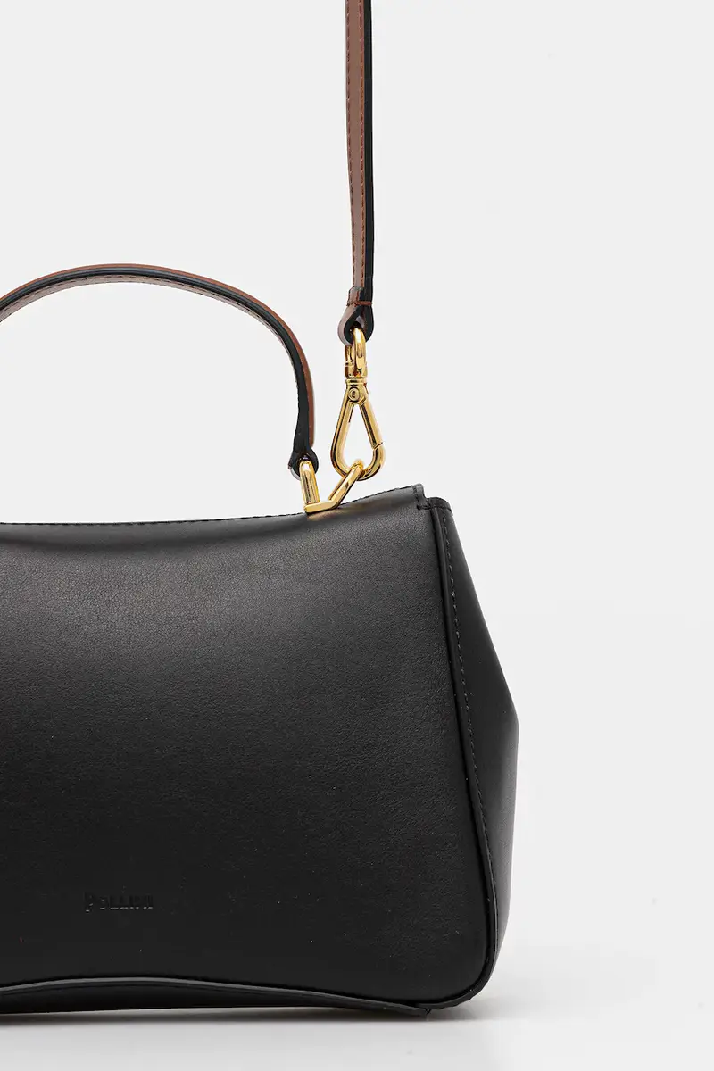 Pollini Borsa a mano Nero 3846800 miniatura 3