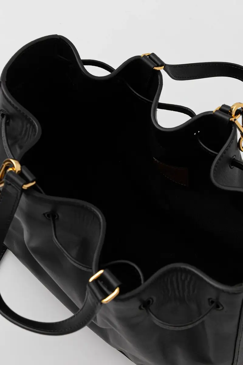 Pollini Borsa a mano Nero 3846782 miniatura 5