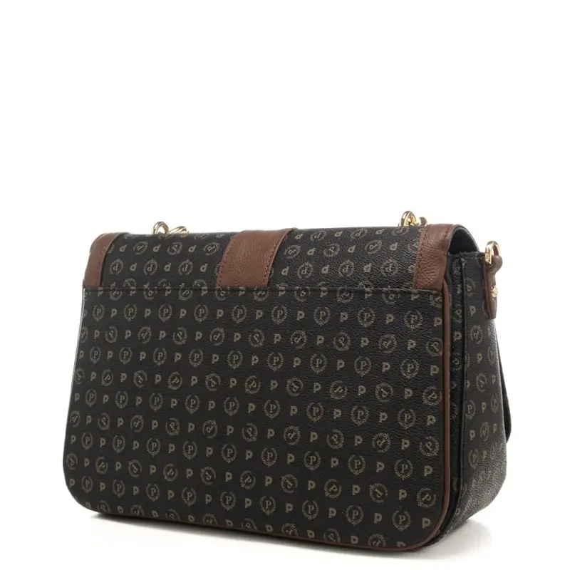 Pollini Borsa a spalla Donna Nero 3602677 miniatura 3