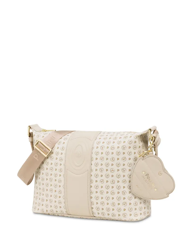 Pollini Borsa a spalla Bianco 2499965 miniatura 2