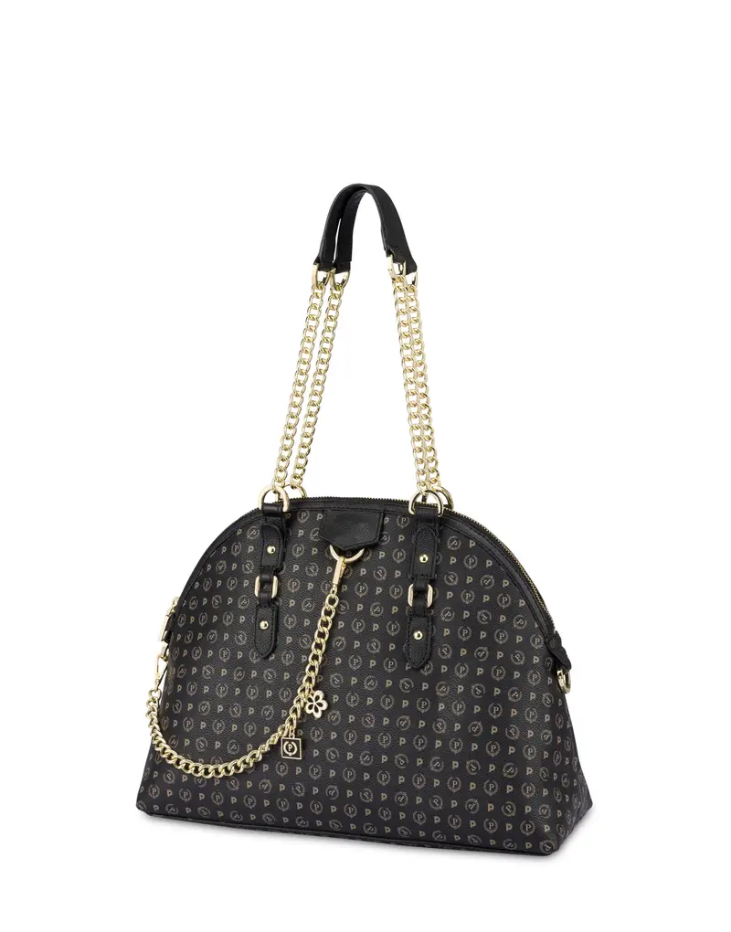 Pollini Borsa a spalla Nero 2499796 miniatura 2