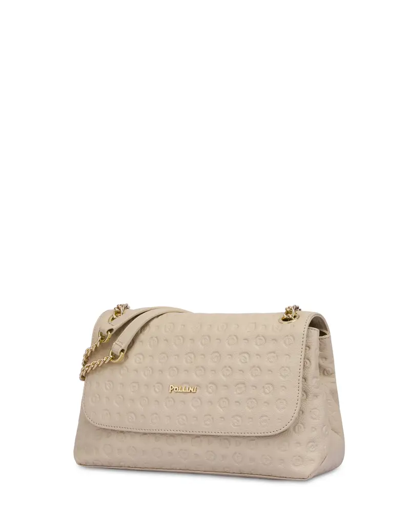 Pollini Borsa a spalla Bianco 2499808 miniatura 2