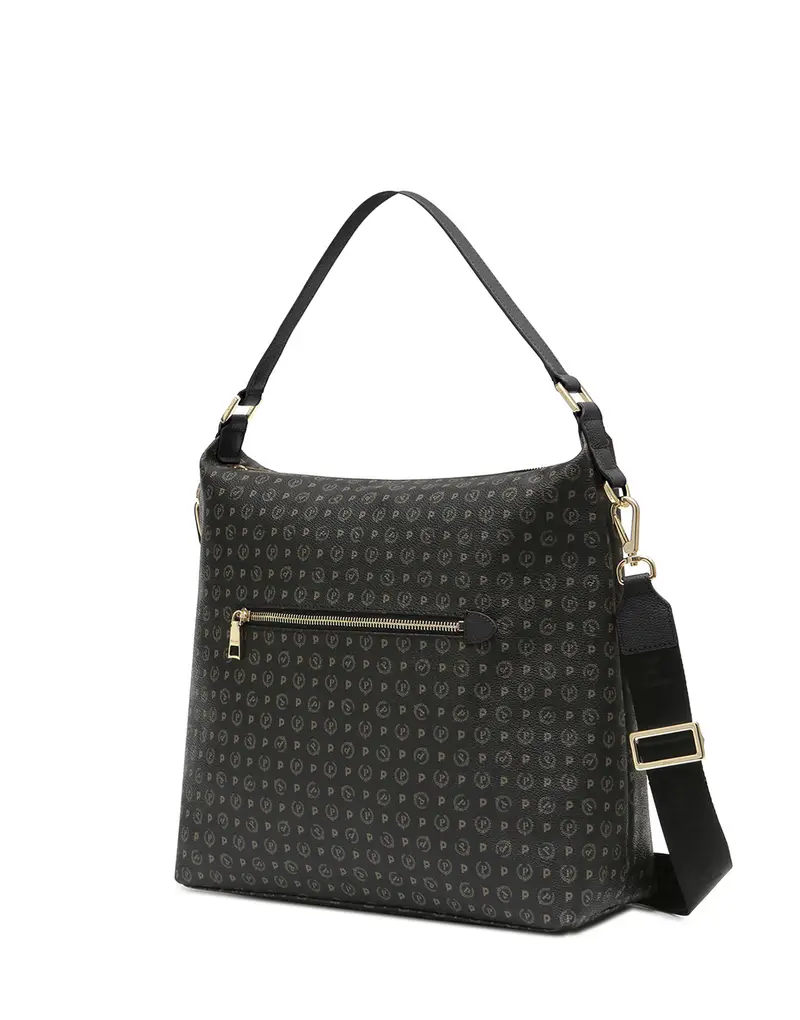 Pollini Borsa a spalla Nero 2499819 miniatura 2