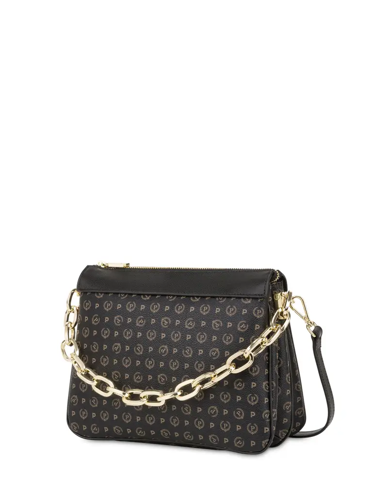 Pollini Borsa a spalla Nero 2499966 miniatura 2