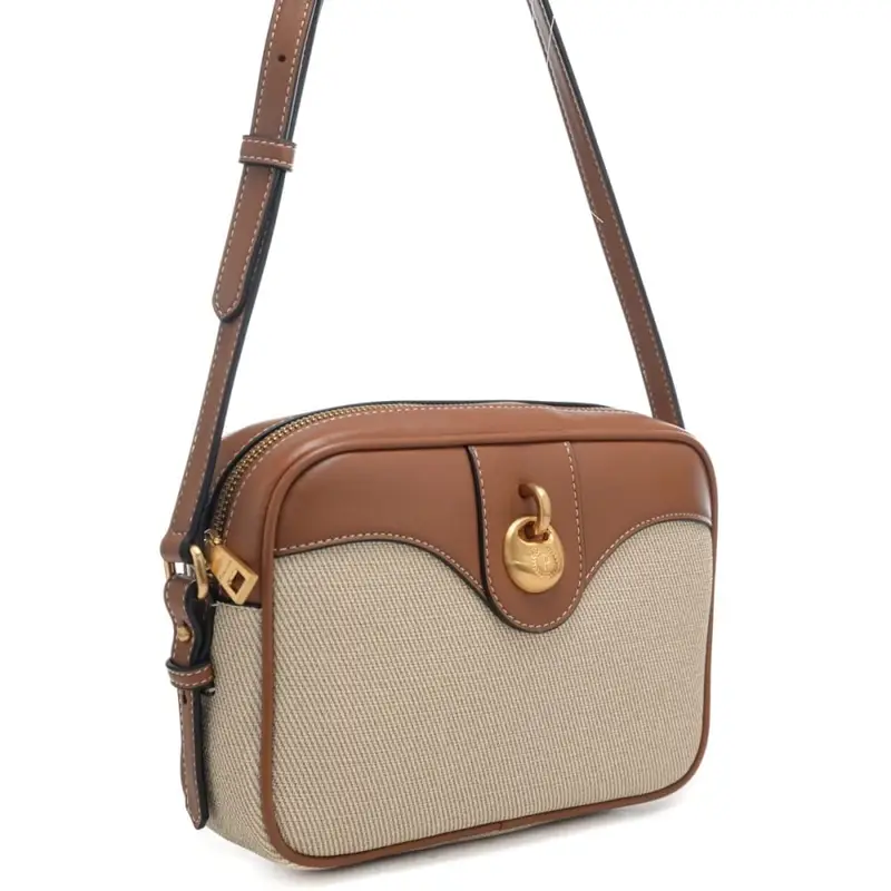 Pollini Borsa a tracolla Donna Beige 4263734 miniatura 3