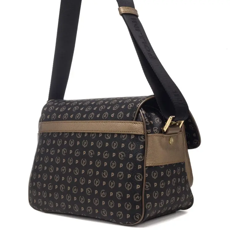 Pollini Borsa a tracolla Donna Nero 3069414 miniatura 3