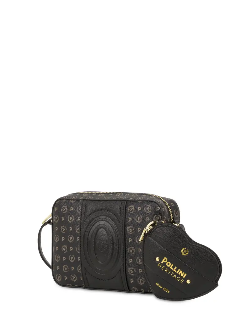 Pollini Borsa a tracolla Nero 2499963 miniatura 2