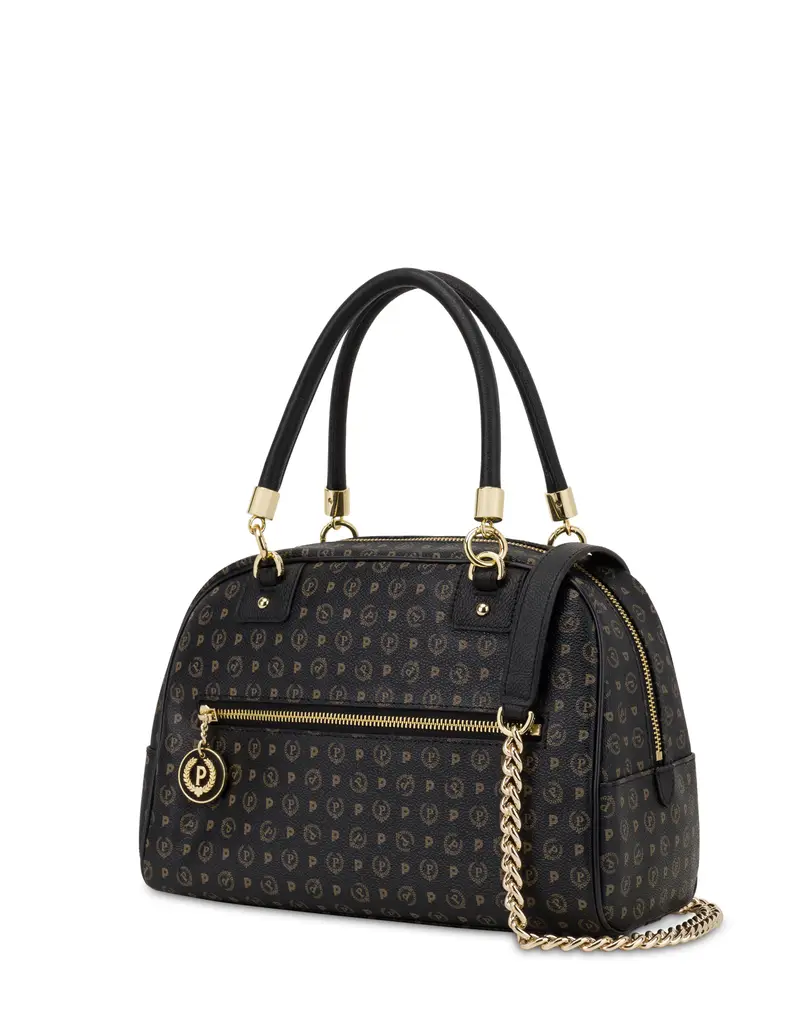 Bowling bag Heritage Logo Classic NERO/NERO, Pollini miniatura 2