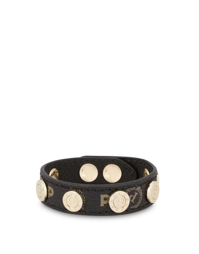 Bracciale con borchie Heritage Bijoux NERO/NERO, Pollini