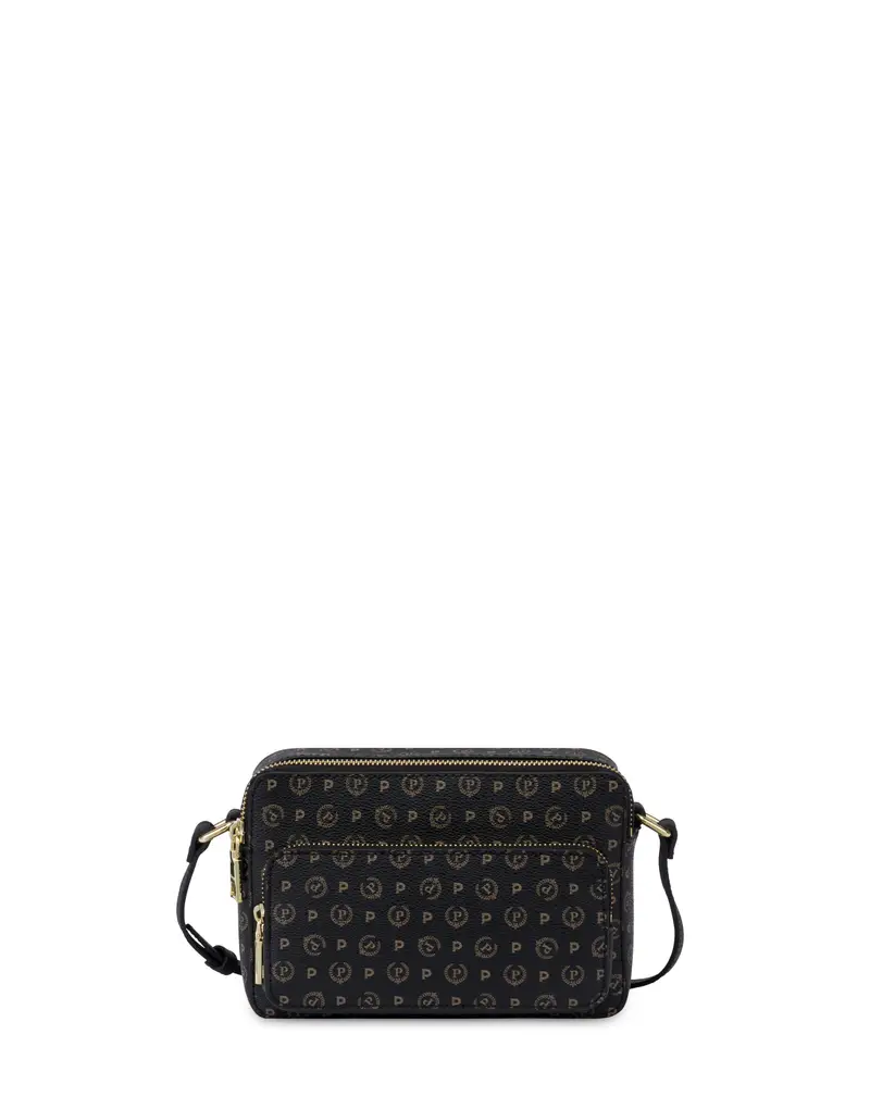 Camera bag Heritage PVC NERO/NERO, Pollini