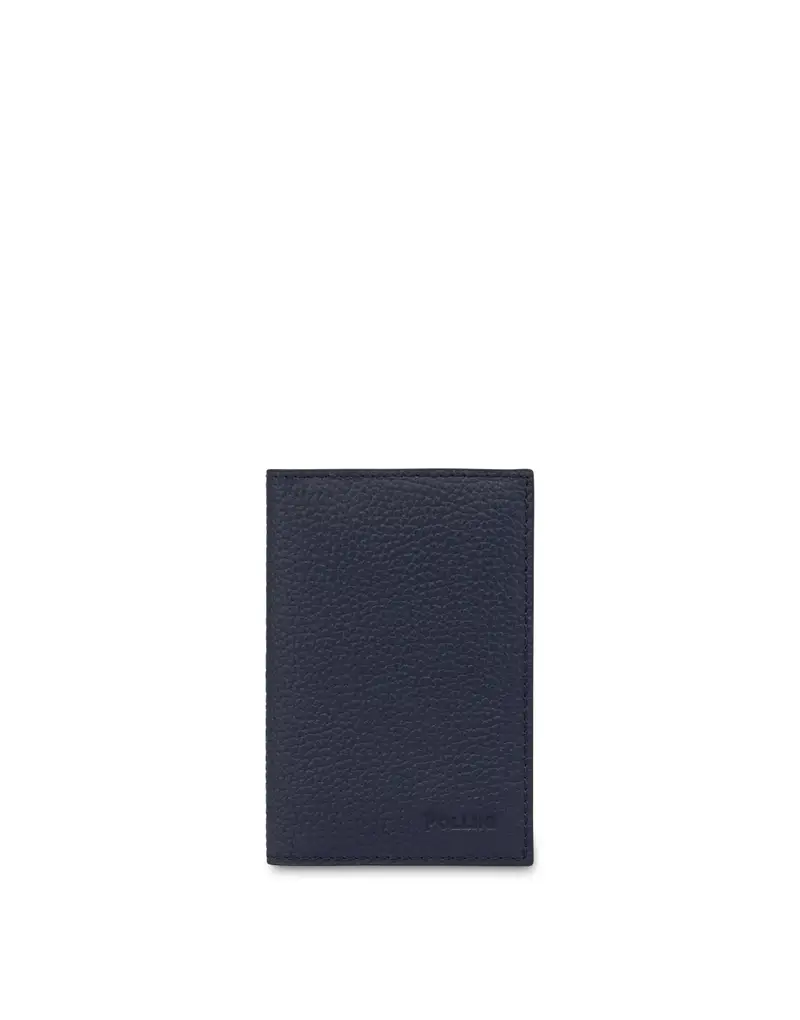 Card Holder the New Touch , Pollini Blu